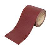 Sandpaper Roll - 80 Grit - Red 115mm x 10m